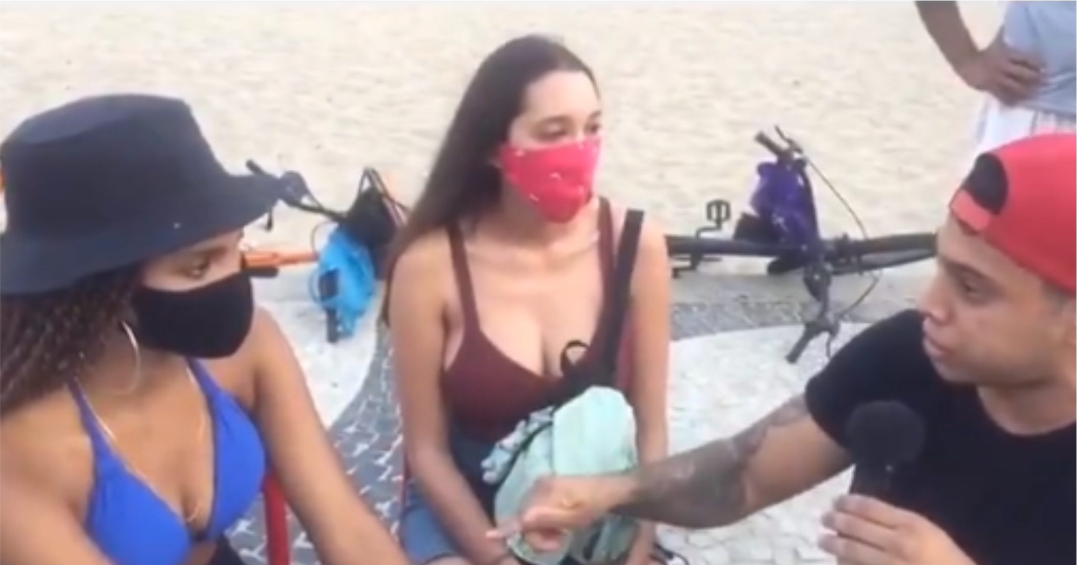 VÍDEO: entrevistadas chamam youtuber Gabiel Monteiro de “Mamãe Falei