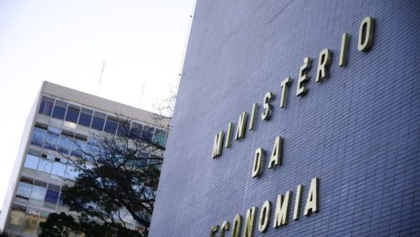 Fachada do Ministério da economia na Esplanada dos Ministérios