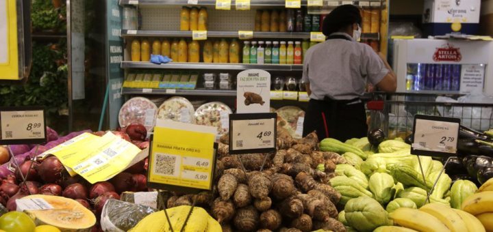 Supermercado na zona sul do Rio de Janeiro.