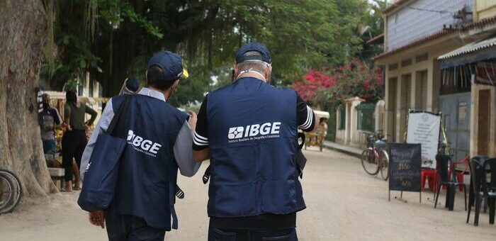 O IBGE (Instituto Brasileiro de Geografia e Estatística) faz primeiro teste preparatório do Censo Demográfico 2022, na Ilha de Paquetá, no Rio de Janeiro.