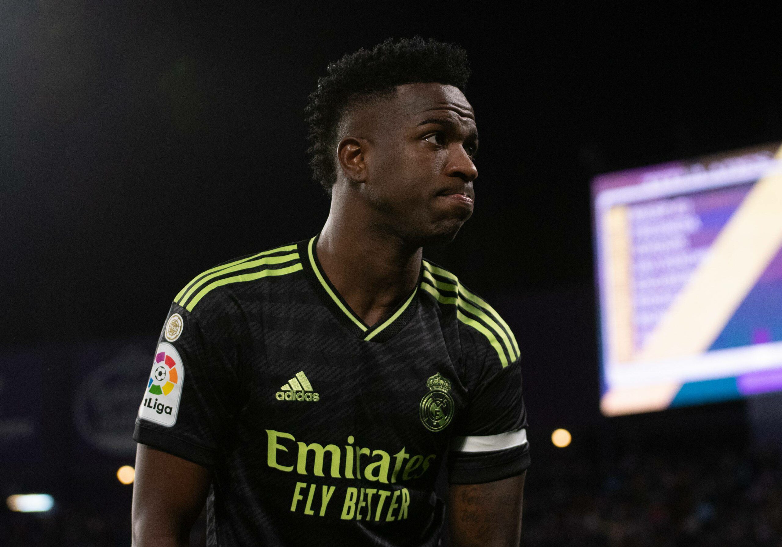 30th December 2022; Stadium Jose Zorilla, Valladolid, La Liga Santander,  Real Valladolid versus Real Madrid CF; Vinicius
900/Cordon Press
