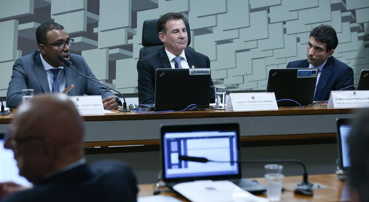 Brasília (DF) 07/07/2023  Sabatina dos economistas Gabriel Muricca Galípolo e Ailton de Aquino Santos, na comissão de Assuntos Econômicos (CAE) do Senado. Foto Lula Marques/ Agência Brasil.