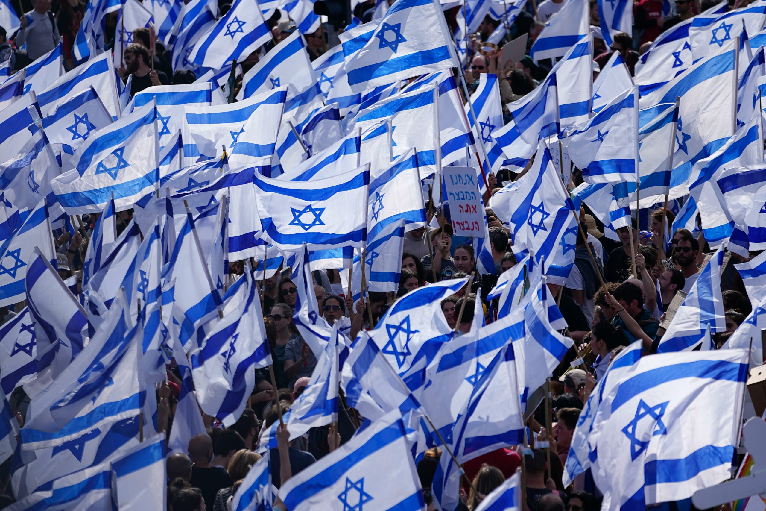 protesto em israel